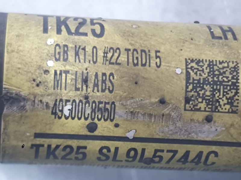 Recambio de transmision delantera izquierda para hyundai i20 ii (gb, ib) 1.0 t-gdi referencia OEM IAM 49500C7610  