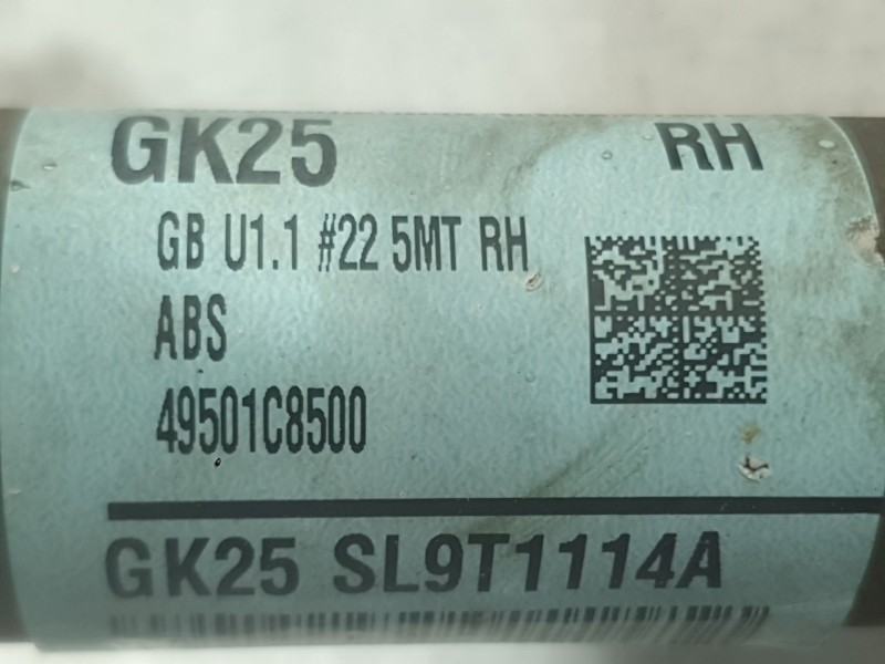 Recambio de transmision delantera derecha para hyundai i20 ii (gb, ib) 1.0 t-gdi referencia OEM IAM 49501C8500  