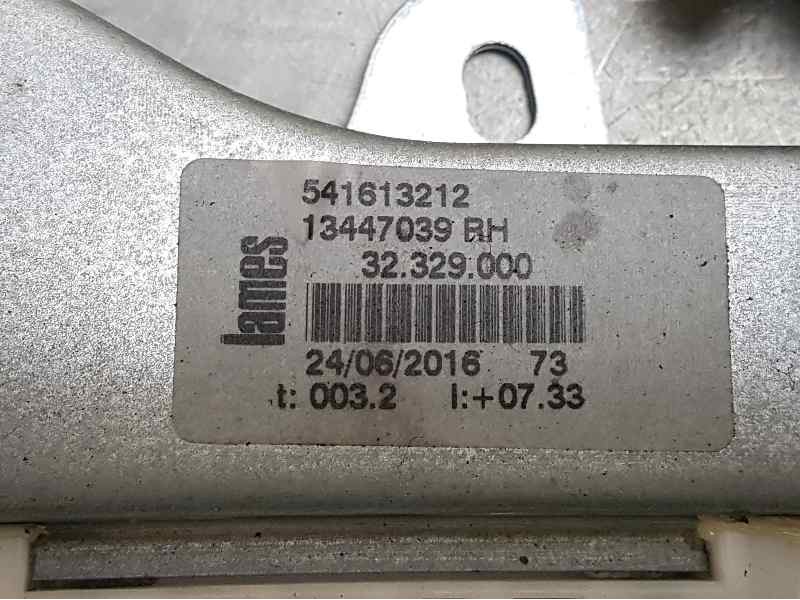 Recambio de elevalunas delantero derecho para opel corsa e color edition referencia OEM IAM 541613212 6 PINS ELECTRICO