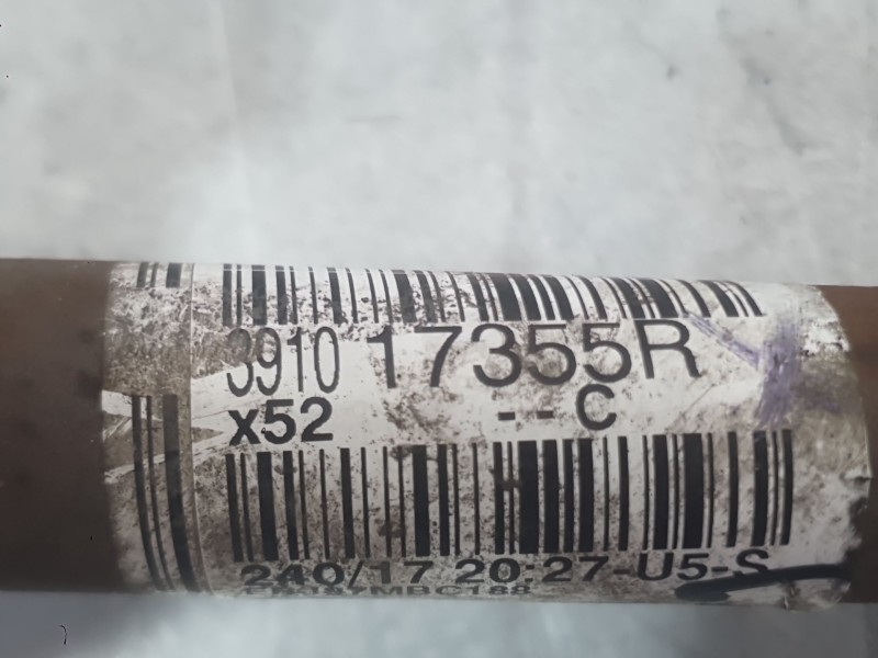 Recambio de transmision delantera izquierda para renault clio iv (bh_) 0.9 tce 90 referencia OEM IAM 391017355R 391011305R 