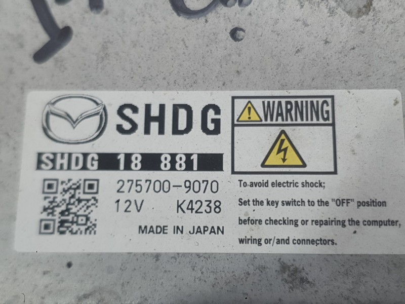 Recambio de centralita motor uce para mazda cx-5 (kf) 2.2 d referencia OEM IAM SHDG18881  