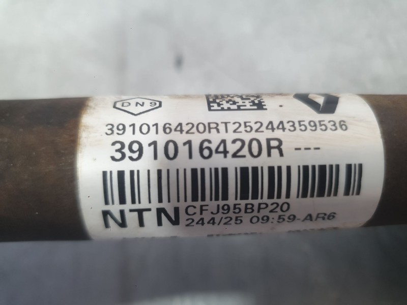 Recambio de transmision delantera izquierda para renault captur ii (hf_) 1.0 tce 90 eco-g (hfm6) referencia OEM IAM 391016420R  