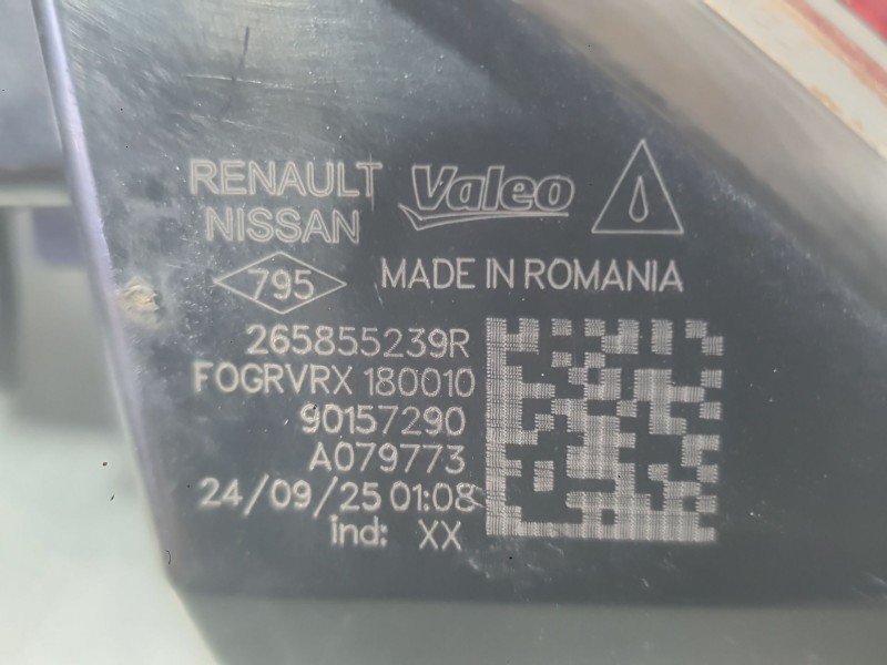Recambio de piloto trasero izquierdo paragolpes para renault captur ii (hf_) 1.0 tce 90 eco-g (hfm6) referencia OEM IAM 26585523