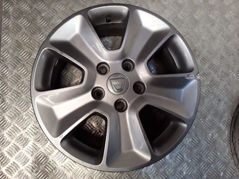 Recambio de juego llantas aluminio para dacia duster (hs_) 1.2 tce 125 referencia OEM IAM 6.5X16 5 TORN ET50 ALUMINIO ROZADAS
