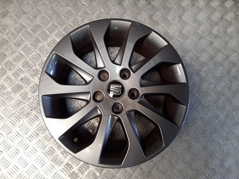Recambio de llanta aluminio para seat leon (5f1) 1.4 tsi referencia OEM IAM 6.5X16 5 TORN ET46 ALUMINIO 
