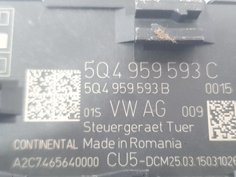 Recambio de modulo electronico para seat leon (5f1) 1.4 tsi referencia OEM IAM  DEL. IZQUIERDO 