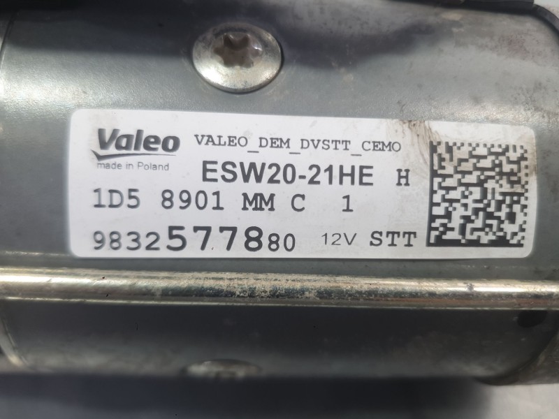 Recambio de motor arranque para toyota proace city furgoneta/monovolumen (bpz_) 1.5 d-4d 100 (bpzmd) referencia OEM IAM SU001B30