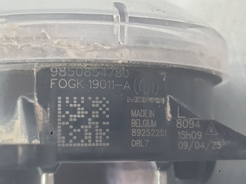 Recambio de faro antiniebla izquierdo para toyota proace city furgoneta/monovolumen (bpz_) 1.5 d-4d 100 (bpzmd) referencia OEM I