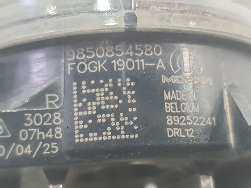 Recambio de faro antiniebla derecho para toyota proace city furgoneta/monovolumen (bpz_) 1.5 d-4d 100 (bpzmd) referencia OEM IAM