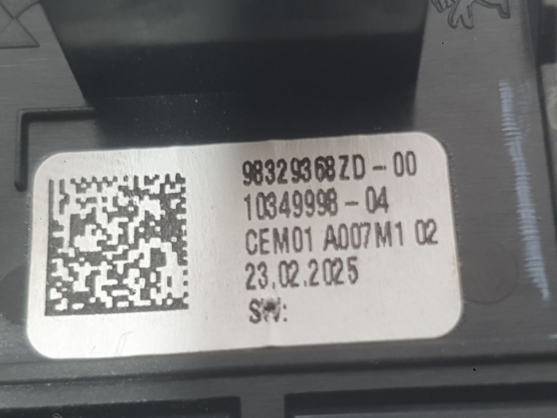 Recambio de mando elevalunas delantero izquierdo para toyota proace city furgoneta/monovolumen (bpz_) 1.5 d-4d 100 (bpzmd) refer