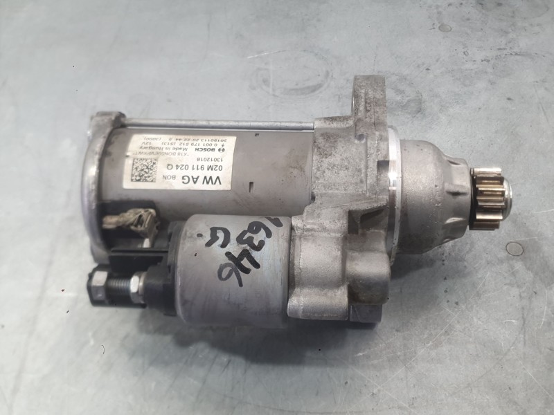 Recambio de motor arranque para volkswagen polo advance referencia OEM IAM 02M911022FX  