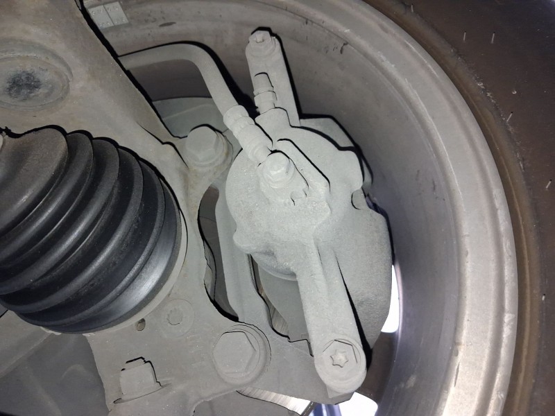 Recambio de pinza freno delantera izquierda para seat leon st (5f8) 1.4 tgi referencia OEM IAM 8V0615123  