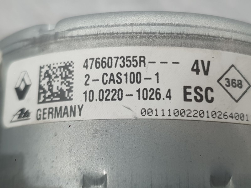Recambio de abs para renault megane iv hatchback (b9a/m/n_) 1.2 tce 130 (b9mr) referencia OEM IAM 476607355R  