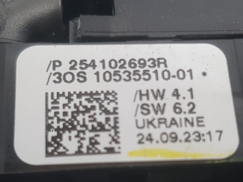 Recambio de mando elevalunas delantero izquierdo para renault clio v (b7_) 1.5 blue dci 100 (b7ad) referencia OEM IAM 254102693R