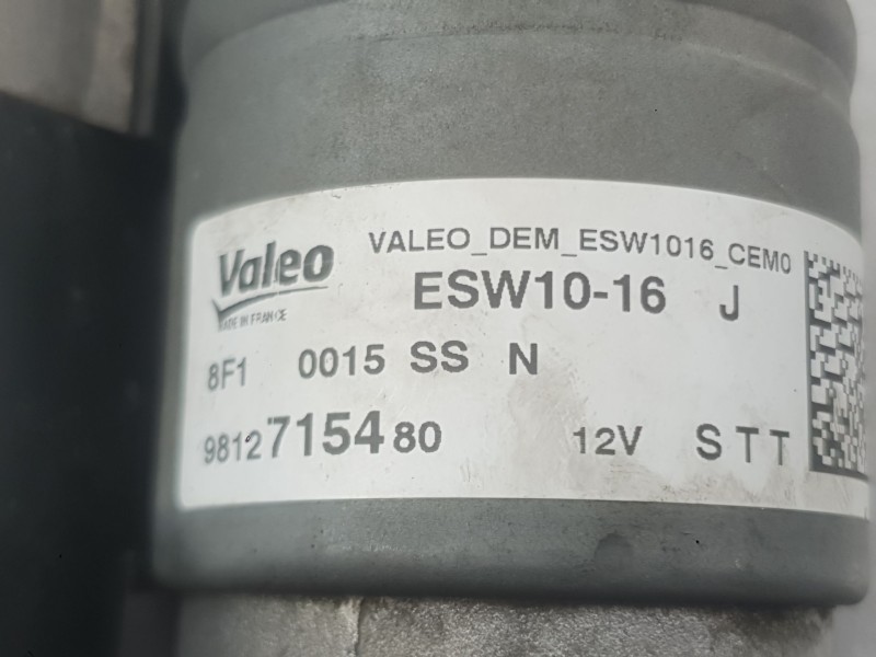 Recambio de motor arranque para opel corsa f (p2jo) 1.2 (68) referencia OEM IAM 9812715480 ESW1016J VALEO