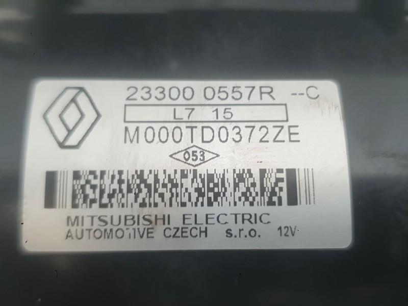 Recambio de motor arranque para renault megane iv hatchback (b9a/m/n_) 1.2 tce 130 (b9mr) referencia OEM IAM 233000557R 23300058