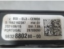 Recambio de caja reles / fusibles para opel corsa f (p2jo) 1.2 (68) referencia OEM IAM 9832880280 BSI 