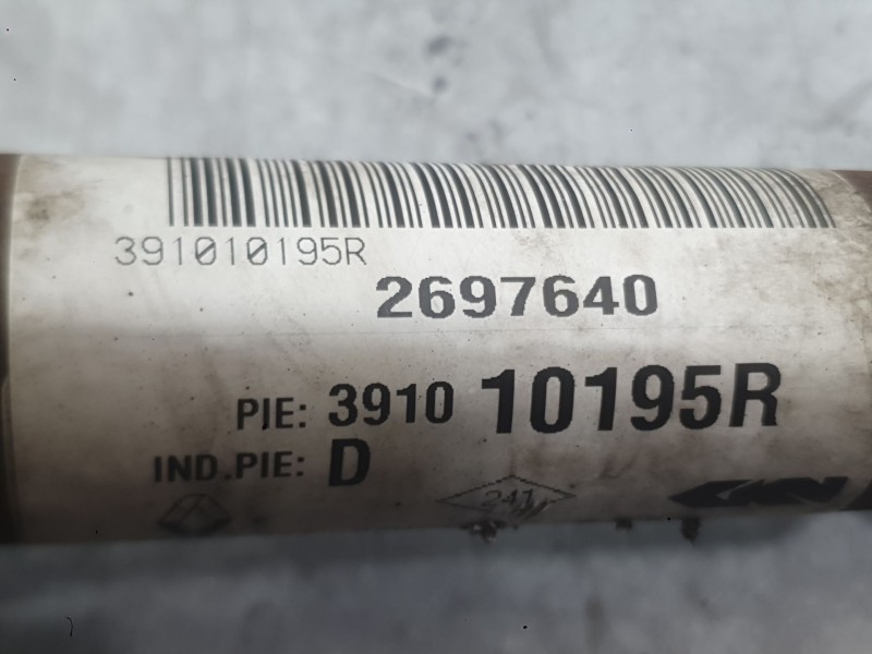 Recambio de transmision delantera izquierda para renault megane iv hatchback (b9a/m/n_) 1.2 tce 130 (b9mr) referencia OEM IAM 39