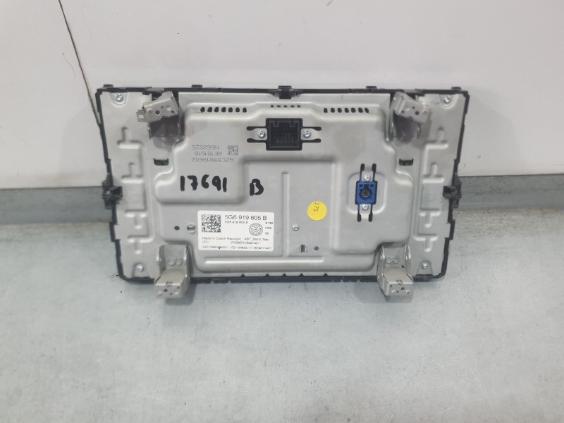 Recambio de sistema navegacion gps para volkswagen polo vi (aw1, bz1, ae1, bz3) 1.0 tsi referencia OEM IAM   
