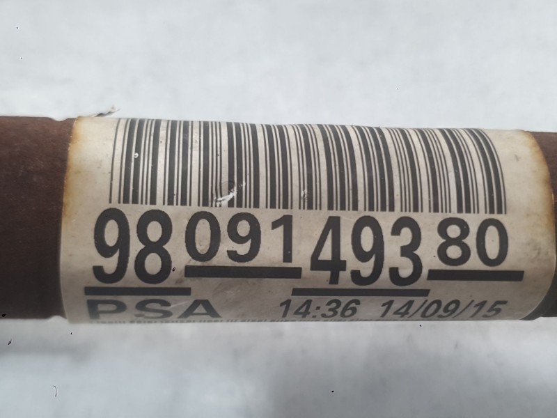 Recambio de transmision delantera izquierda para peugeot 308 ii (lb_, lp_, lw_, lh_, l3_) 1.6 bluehdi 120 referencia OEM IAM 980