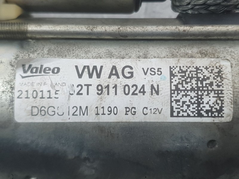 Recambio de motor arranque para seat ibiza iv (6j5, 6p1) 1.2 tsi referencia OEM IAM 02T911024NX  