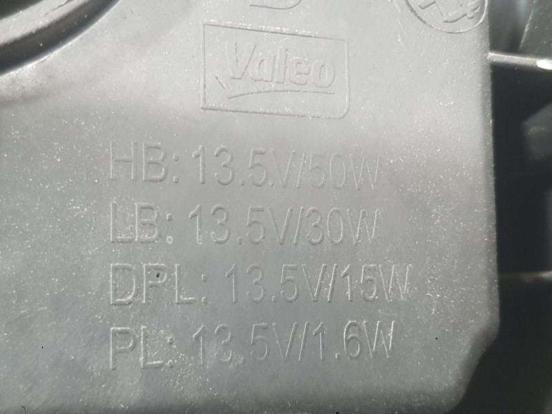 Recambio de faro derecho para renault espace v (jr_) 1.6 dci 130 referencia OEM IAM 260106403R  