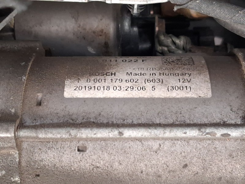 Recambio de motor arranque para skoda fabia iii (nj3) 1.0 tsi referencia OEM IAM 02M911021GX  