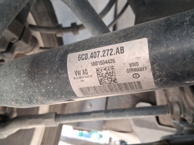 Recambio de transmision delantera derecha para skoda fabia iii (nj3) 1.0 tsi referencia OEM IAM 6C0407272AB  