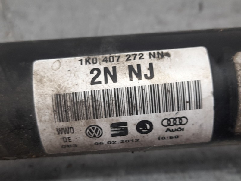 Recambio de transmision delantera derecha para seat leon (1p1) 1.2 tsi referencia OEM IAM 1K0407272NN  