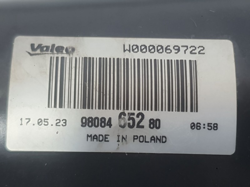 Recambio de motor limpia delantero para citroën jumpy iii furgoneta (v_) 1.5 bluehdi 100 referencia OEM IAM 9808465280  