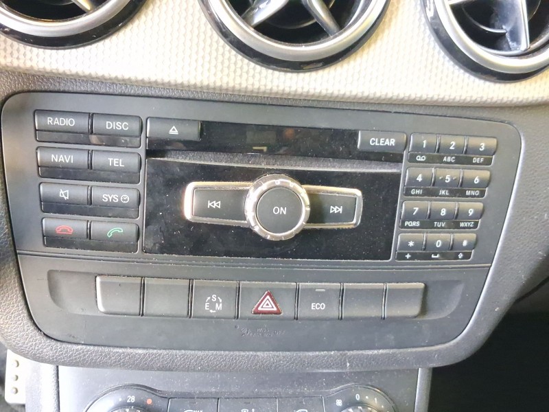 Recambio de sistema audio / radio cd para mercedes-benz clase b sports tourer (w246, w242) b 180 cdi (246.200) referencia OEM IA