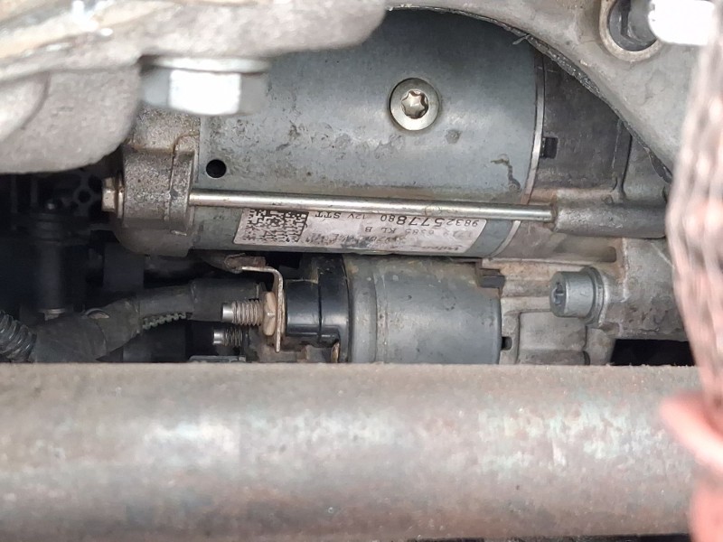 Recambio de motor arranque para peugeot rifter 1.5 bluehdi 100 referencia OEM IAM 9832577880 1638115880 