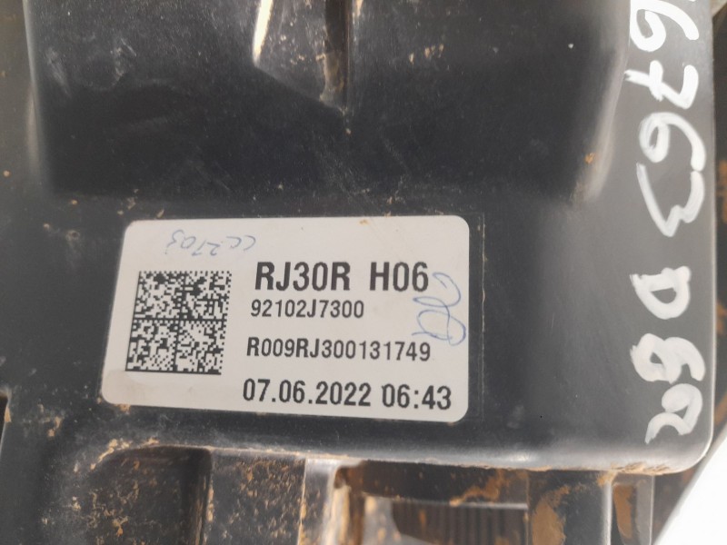 Recambio de faro derecho para kia xceed (cd) 1.0 t-gdi referencia OEM IAM 92102J7300  