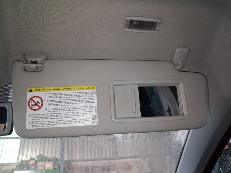 Recambio de parasol derecho para seat leon (5f1) 2.0 tdi referencia OEM IAM 5F0857552CL2F4  