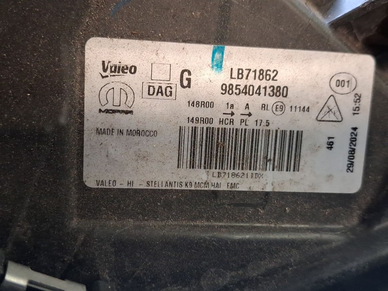 Recambio de faro izquierdo para fiat doblo furgón/monospace (510_, 511_) bluehdi 100 referencia OEM IAM   