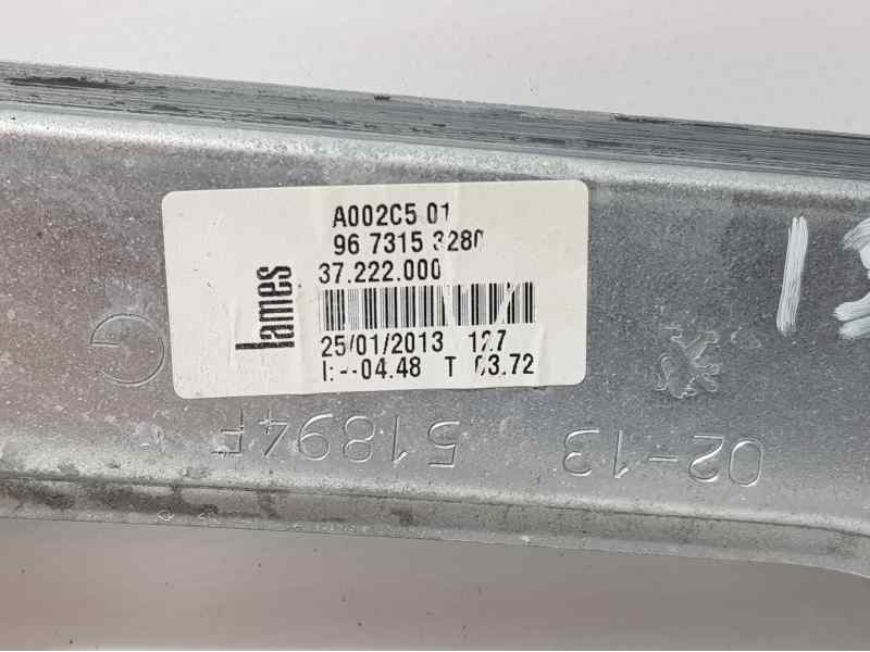 Recambio de elevalunas delantero izquierdo para peugeot 208 access referencia OEM IAM 9673153280 A002C501 ELÉCTRICO 6 PINS