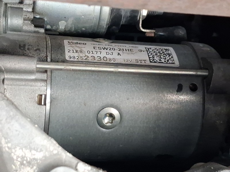 Recambio de motor arranque para peugeot 3008 ii suv (mc_, mr_, mj_, m4_) 1.5 bluehdi 130 referencia OEM IAM 9832577880 166566398