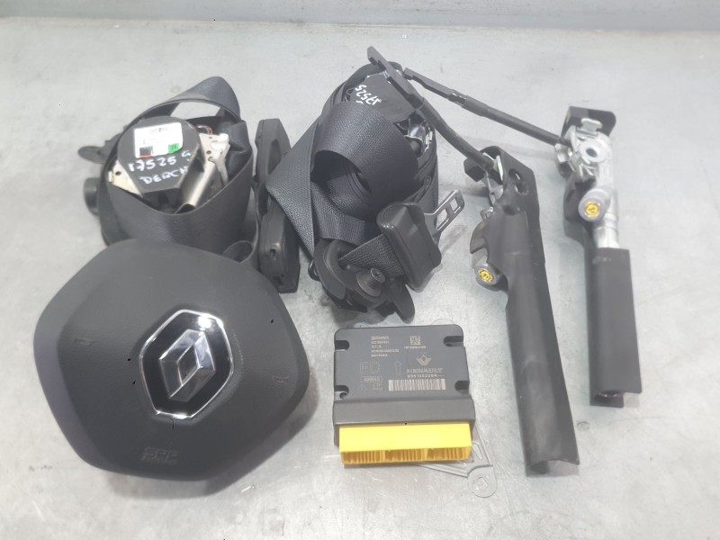 Recambio de kit airbag para renault captur ii (hf_) tce 100 (hfmt) referencia OEM IAM 985707003R C/ SALPICADERO Y PRETENSORES 98