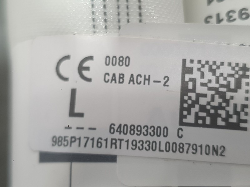 Recambio de airbag cortina delantero izquierdo para renault captur ii (hf_) tce 100 (hfmt) referencia OEM IAM 985P17161R  