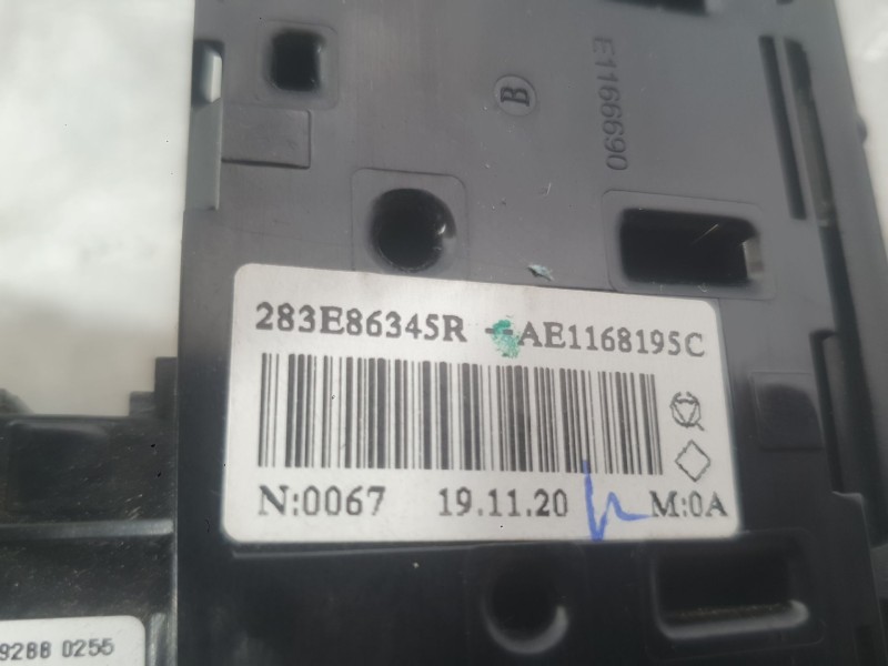 Recambio de mando multifuncion para renault captur ii (hf_) tce 100 (hfmt) referencia OEM IAM 283E85899R  