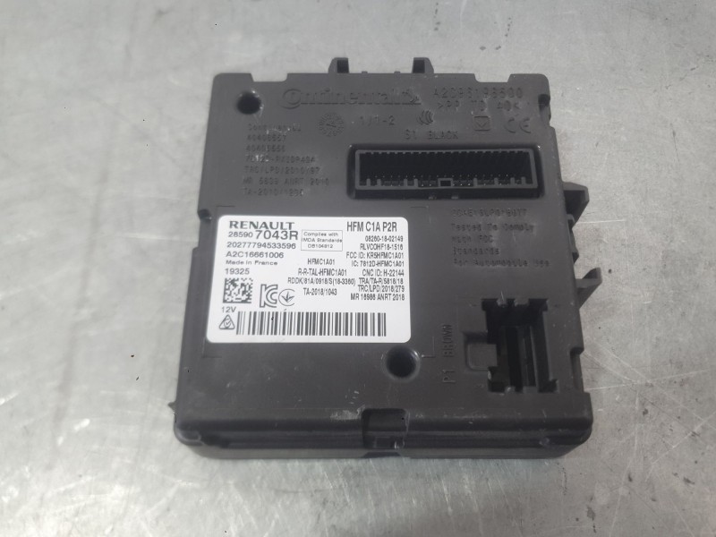 Recambio de modulo electronico para renault captur ii (hf_) tce 100 (hfmt) referencia OEM IAM 285907043R  