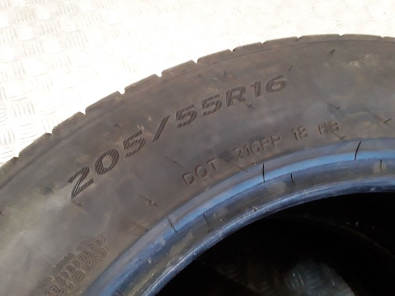 Recambio de neumatico pareja para neumaticos reutilizados - referencia OEM IAM 205551691V HANKOOK 205/55/16/91V