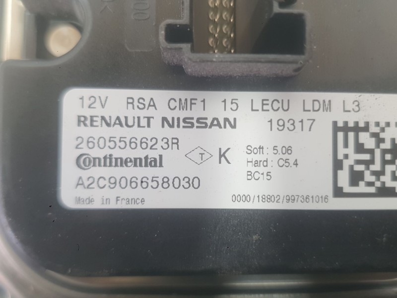 Recambio de centralita faro para renault captur ii (hf_) tce 100 (hfmt) referencia OEM IAM   DEL. IZQUIERDA