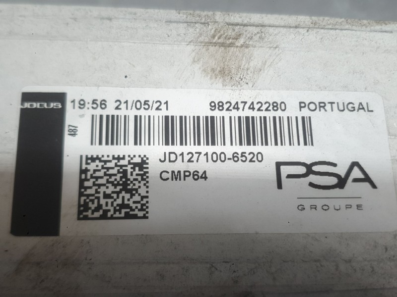 Recambio de intercooler para opel corsa f (p2jo) 1.2 (68) referencia OEM IAM 9824742280  
