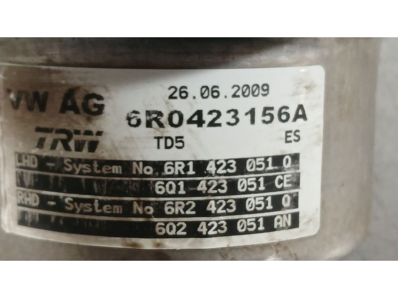 Recambio de bomba direccion electrica para seat ibiza iv sc (6j1, 6p5) 1.9 tdi referencia OEM IAM 6R0423156C  