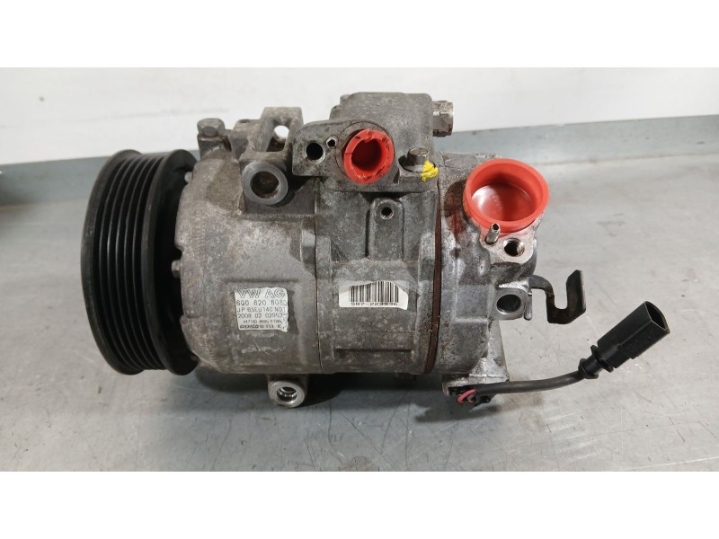 Recambio de compresor aire acondicionado para seat ibiza iv sc (6j1, 6p5) 1.9 tdi referencia OEM IAM 6Q0820808F  
