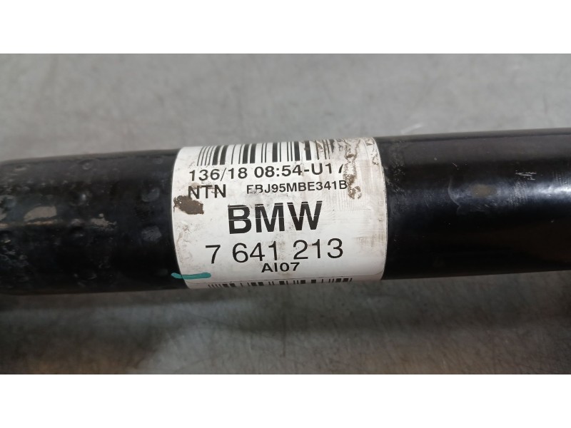 Recambio de transmision trasera izquierda para bmw i3 (i01) electric referencia OEM IAM 33207641213  