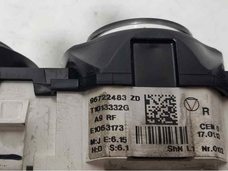 Recambio de mando calefaccion / aire acondicionado para peugeot 208 access referencia OEM IAM 96722483ZD T1013332G VALEO