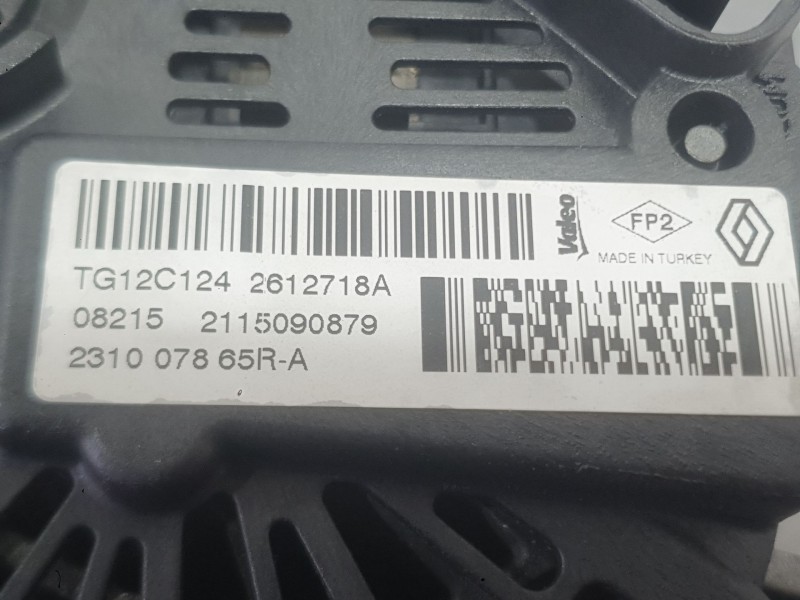 Recambio de alternador para renault captur i (j5_, h5_) 1.5 dci 90 referencia OEM IAM 231003015R 231008918R 