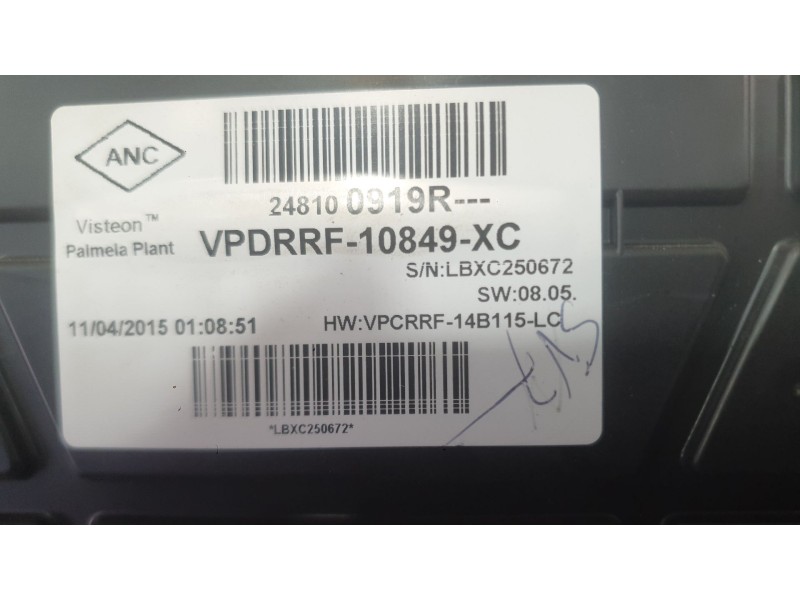 Recambio de cuadro instrumentos para renault captur i (j5_, h5_) 1.5 dci 90 referencia OEM IAM 248107496R  